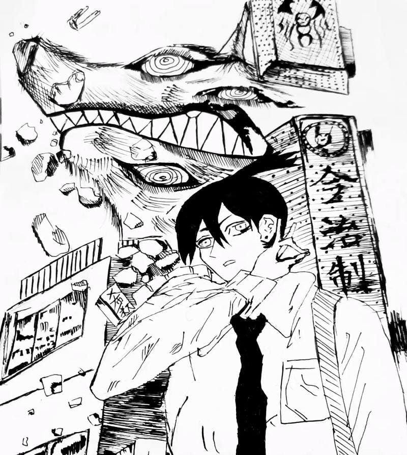 琉璃神社官方墨线狐神漫画绘马