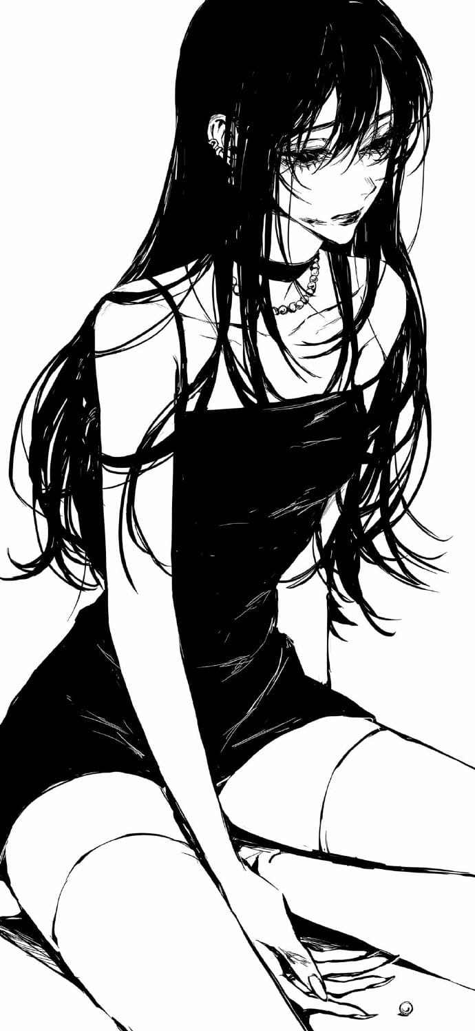 琉璃神社官方暗调人像漫画绘马